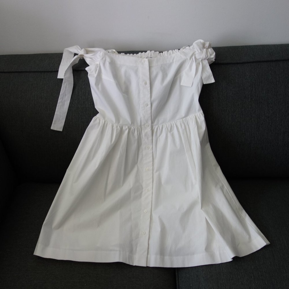 Club Monaco Size 6 White Dress